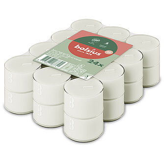 Artikelvorschau Teelichte 6h (24er Flatpack) - Transparenter Cup