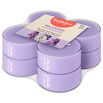 Artikelvorschau True Scents Maxi-Lichte Clear Cup - Lavender (8er Pack)