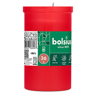 Artikelvorschau Dauerbrenner ohne Deckel - Rot (20 Stück)