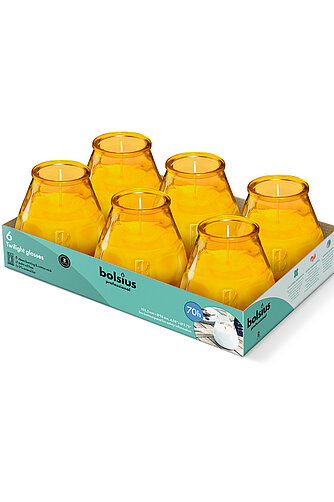 Bolsius Bolsius: Twilight 104/99 mm (6er Pack) - bernstein Artikelvorschau Bolsius: Twilight 104/99 mm (6er Pack) - bernstein