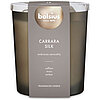 Bolsius Marble Duftglas Carrara Silk mit Marmoreffekt und dekorativem Deckel