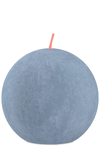 Bolsius Rustik Kugelkerzen 76 mm - Himmelblau (1 Stück) Artikelvorschau Rustik Kugelkerzen 76 mm - Himmelblau (1 Stück)