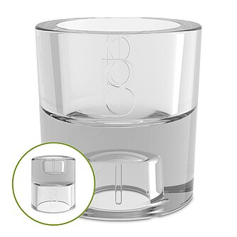 Artikelvorschau Bolsius Glashalter 2 in 1 (65/61mm) - 1 Stück