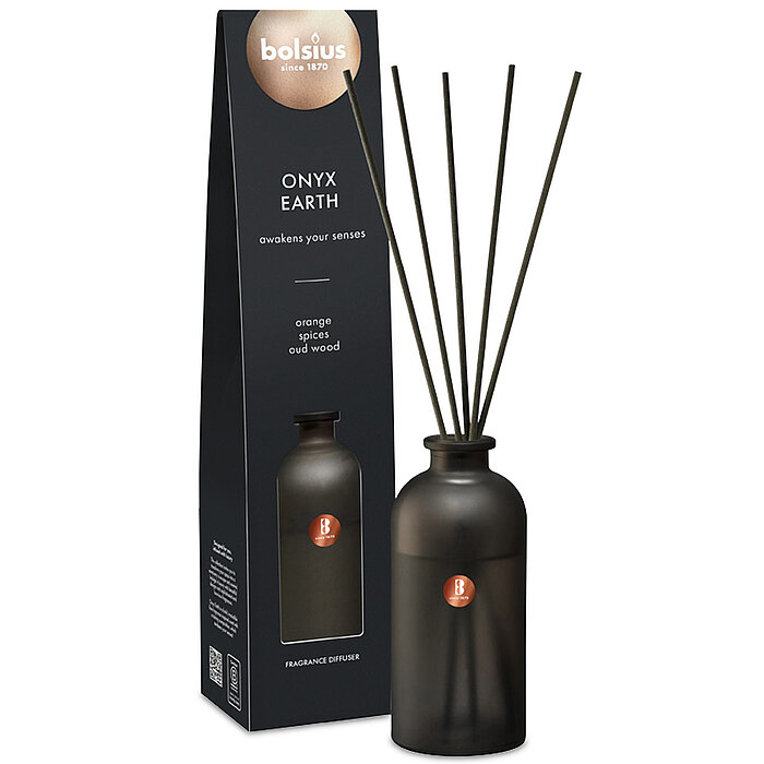 Bolsius Raumduft Onyx Earth Diffuser Einzelartikel