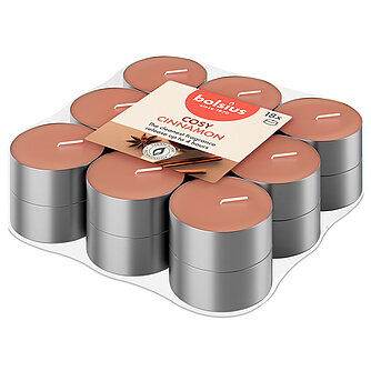Artikelvorschau True Scents Duft-Teelichte - Apfel-Zimt (18er Pack)