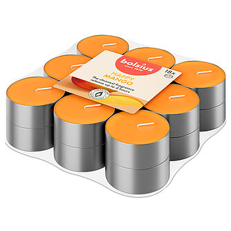 Artikelvorschau True Scents Duft-Teelichte - Mango (18er Pack)