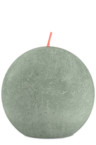 Bolsius Rustik Kugelkerzen 76 mm - Jade Grün (1 Stück) Artikelvorschau Rustik Kugelkerzen 76 mm - Jade Grün (1 Stück)