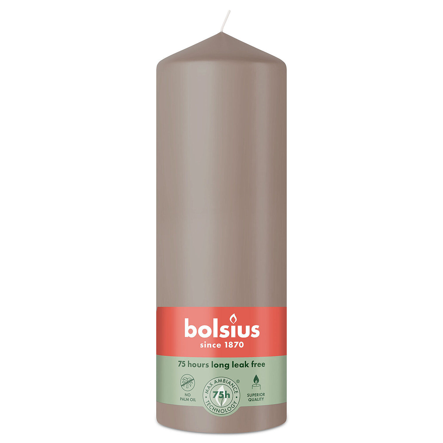 Bolsius Stumpenkerze 200/68 mm