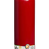 Eine Stumpenkerze in der Farbe Rot mit den Maßen 300/98mm (H/DM) und 180h Brenndauer. Auf der Banderole ist der Markenname "Bolsius" abzulesen.