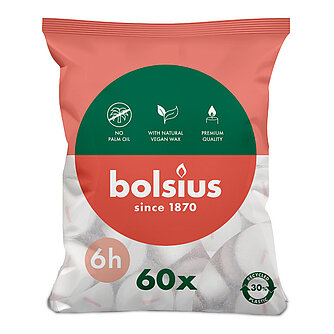 Artikelvorschau Teelicht 6h (60er Beutel)