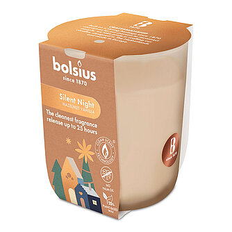 Artikelvorschau Bolsius: True Glow Duftglas 80/73mm - Silent Night