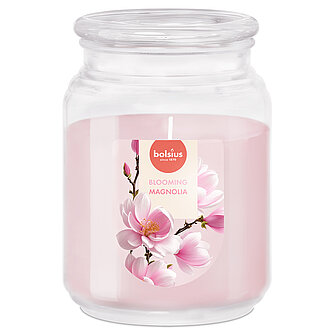 Bolsius Bolsius: True Scents Duftglas mit Deckel 135/100mm - Magnolie (1 Stück) Artikelvorschau Bolsius: True Scents Duftglas mit Deckel 135/100mm - Magnolie (1 Stück)