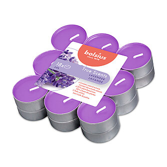 Artikelvorschau True Scents Duft-Teelichte - Lavendel (18er Pack)