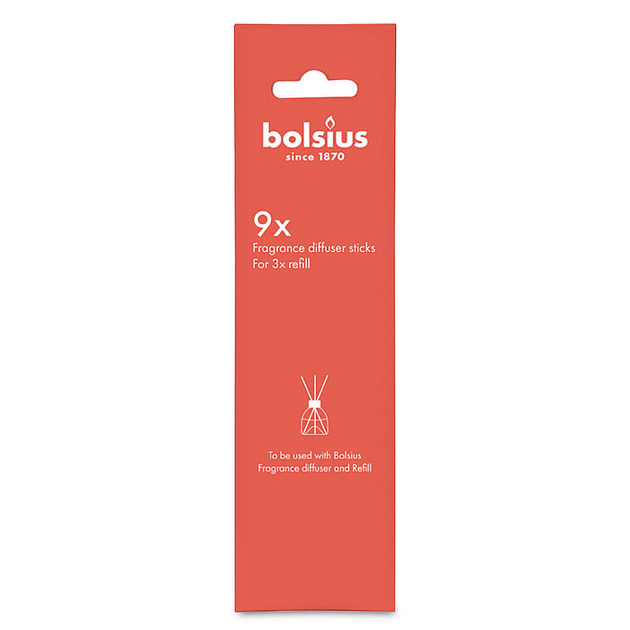 Bolsius Raumduft  True Scents Ersatzstäbchen 9 Stück