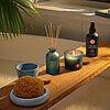 Bolsius Woody Wellness Duftprodukte im stilvollen Bad