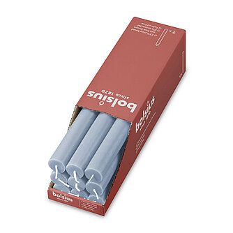 Artikelvorschau Rustik Haushaltskerzen 270/23 mm (9er Pack) - Himmelblau