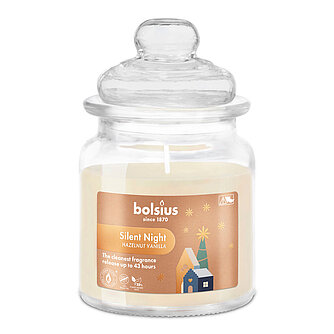 Artikelvorschau Bolsius: True Glow Duftglas mit Deckel 129/79mm - Silent Night