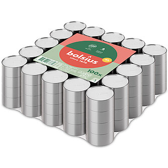 Artikelvorschau Bolsius: Teelichte 4h (100er Flatpack)