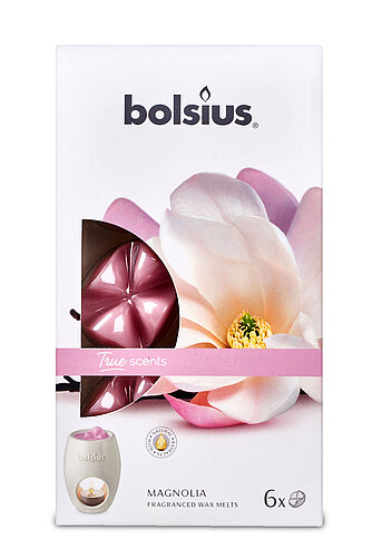Bolsius True Scents Wax Melts - Magnolia (6er Pack) Artikelvorschau True Scents Wax Melts - Magnolia (6er Pack)
