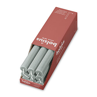 Artikelvorschau Rustik Haushaltskerzen 270/23 mm (9er Pack) - Jade Grün