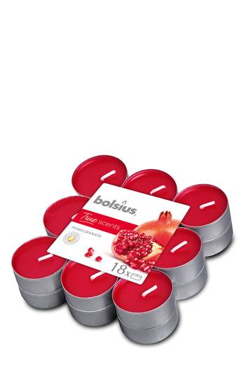 True Scents Duft-Teelichte - Pomegranate (18er Pack)