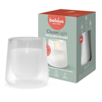 Bolsius: Cleanlight Starterkit - Ohne Duft (1 Stück)