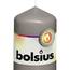 Bolsius: Stumpenkerze 80/48 mm - warmes grau (15 Stück)