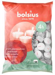 Bolsius: Teelicht 4h - 75er Beutel